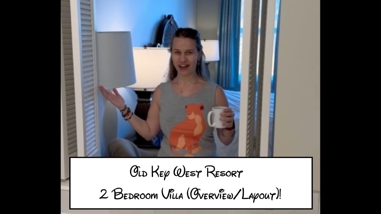 Ghostette Room Tour - Old Key West Resort - 2 Bedroom Villa at Walt Disney World Overview!