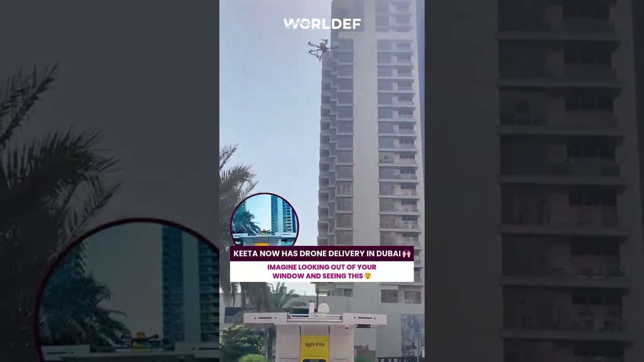 Keeta has started drone deliveries in Dubai | #ecommerce #drone