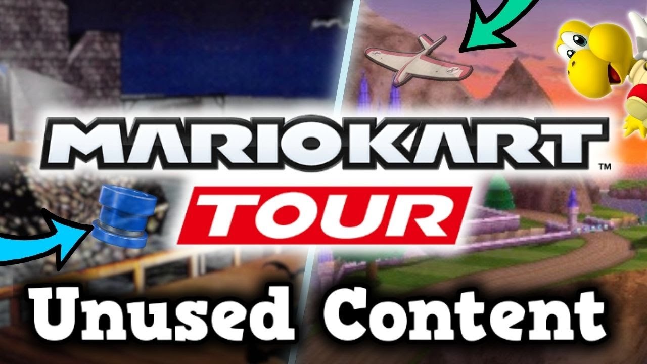 Вырезанный контент Mario Kart Tour