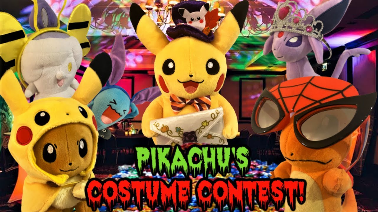 Pikachu's Costume Contest! - Pokemon Plush Pals