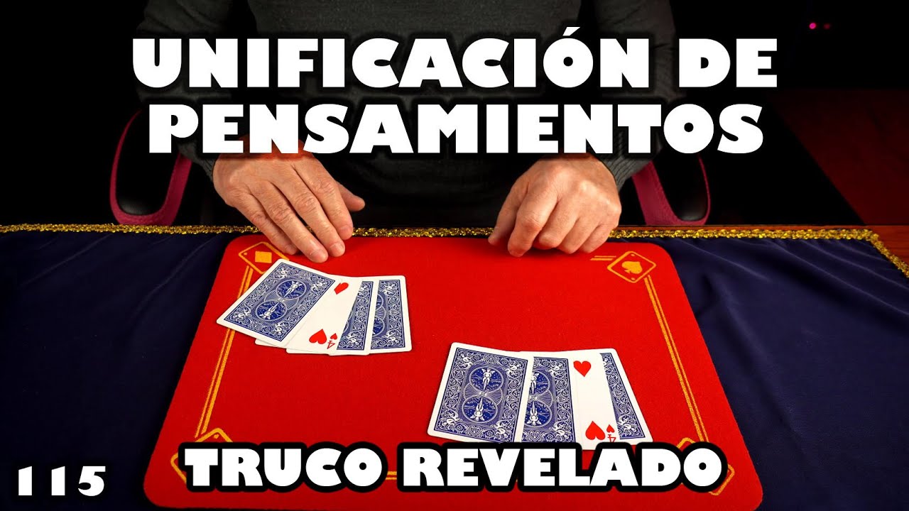 TRUCO de MAGIA UNIFICACIÓN de PENSAMIENTOS (2023)