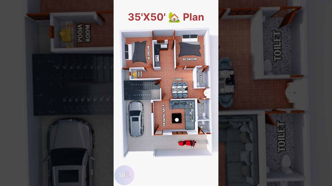 35x50 house plan 