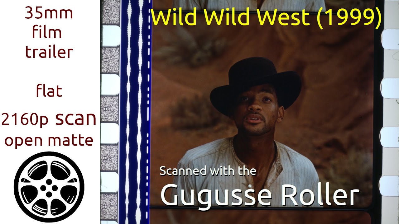 Wild Wild West (1999) 35mm film trailer, flat open matte, 2160p