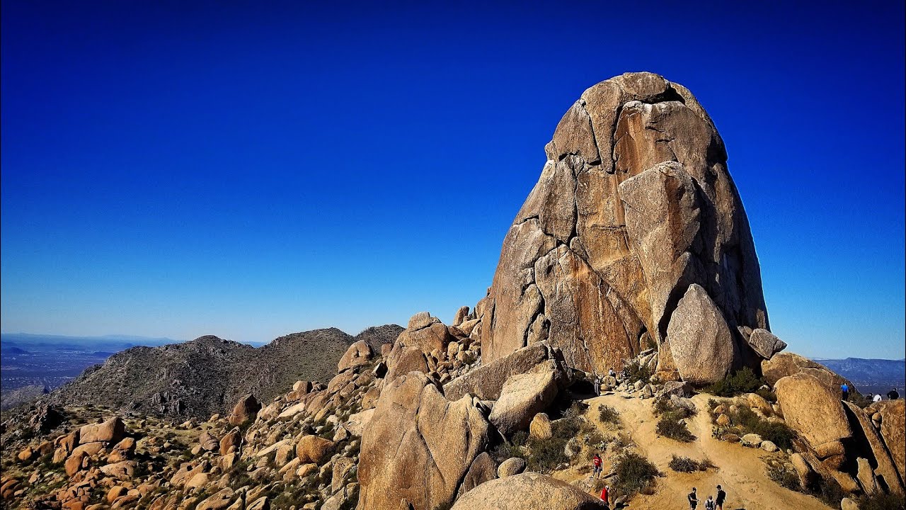 Hiking Tom's Thumb to Lookout Trail: How Hard is it? McDowell Mountains Preserve, Phoenix Arizona