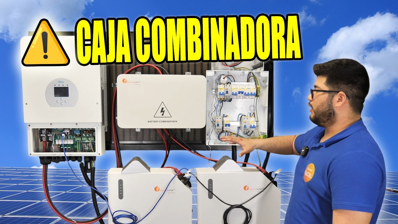 La forma correcta de conectar baterías LiFePO4 a tu inversor con caja combinadora