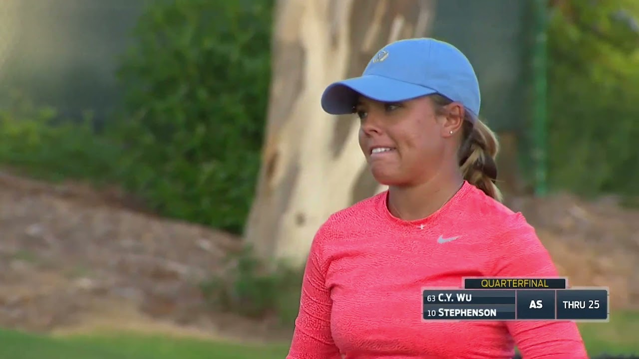 台灣小女將 吳佳晏2017 USGA精彩贏球片段