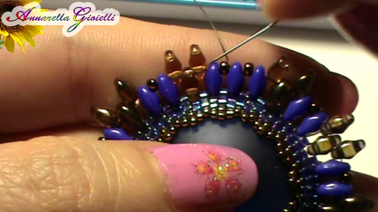 Tutorial superduo o Twin Beads set.