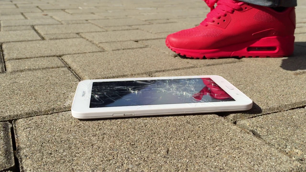 Crash Tablet in Nike Air Max