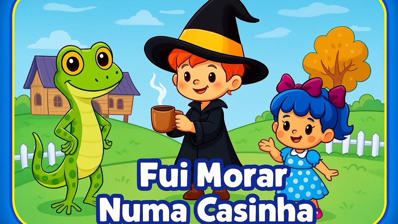 Fui Morar Numa Casinha 🏡 | Galinha Pintadinha Oficial - Músicas Infantis
