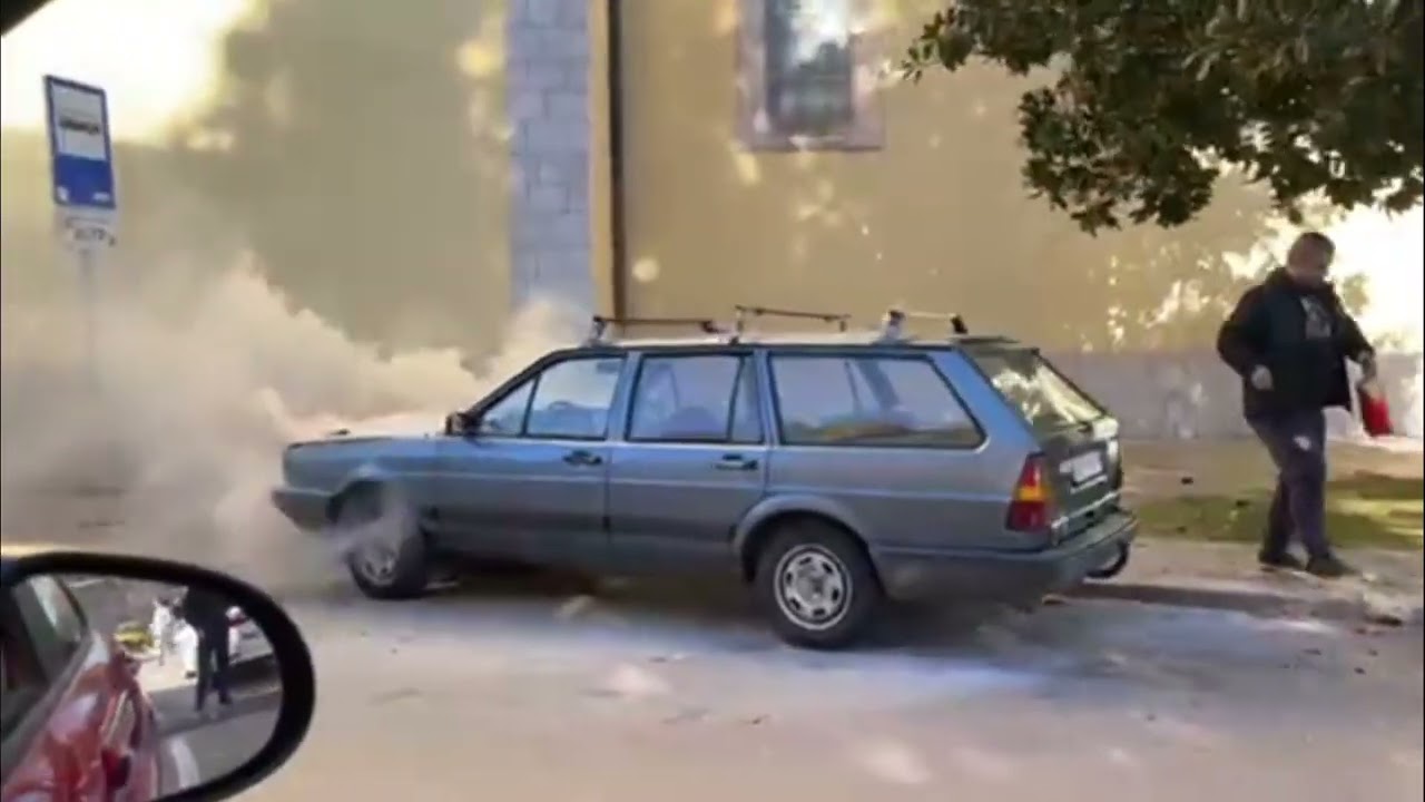 izgorio automobil u Trebinju
