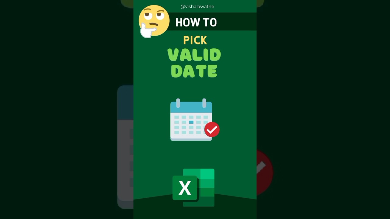 Pick Valid Date in Google Sheet #viral #trending #worksheet #shorts  #youtubeshorts #howto