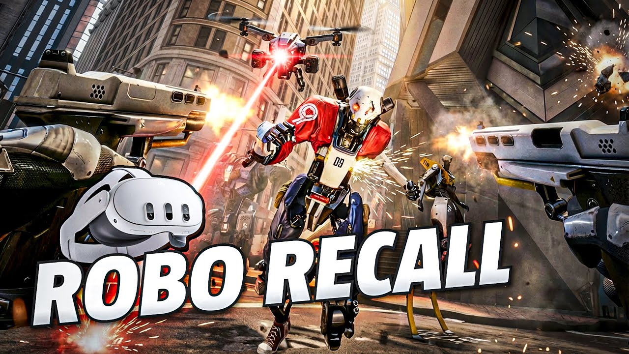 Robo Recall: Unplugged - Геймплей Meta Quest 3 | Первые минуты [Без комментариев]