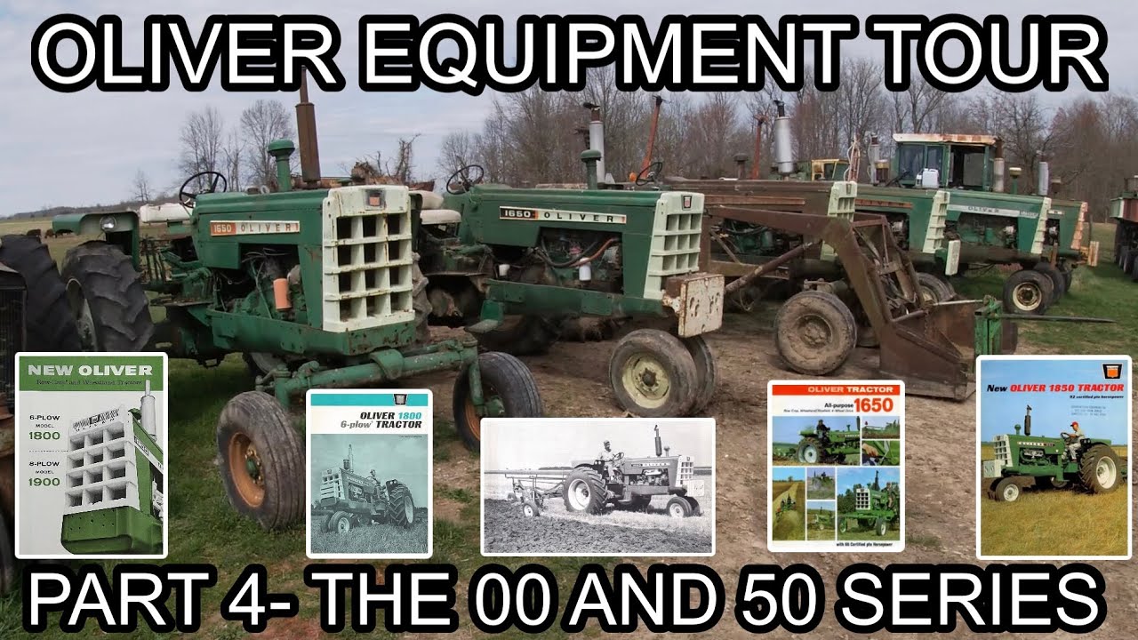 Oliver Equipment Tour Part 4- The 00 and 50 Series