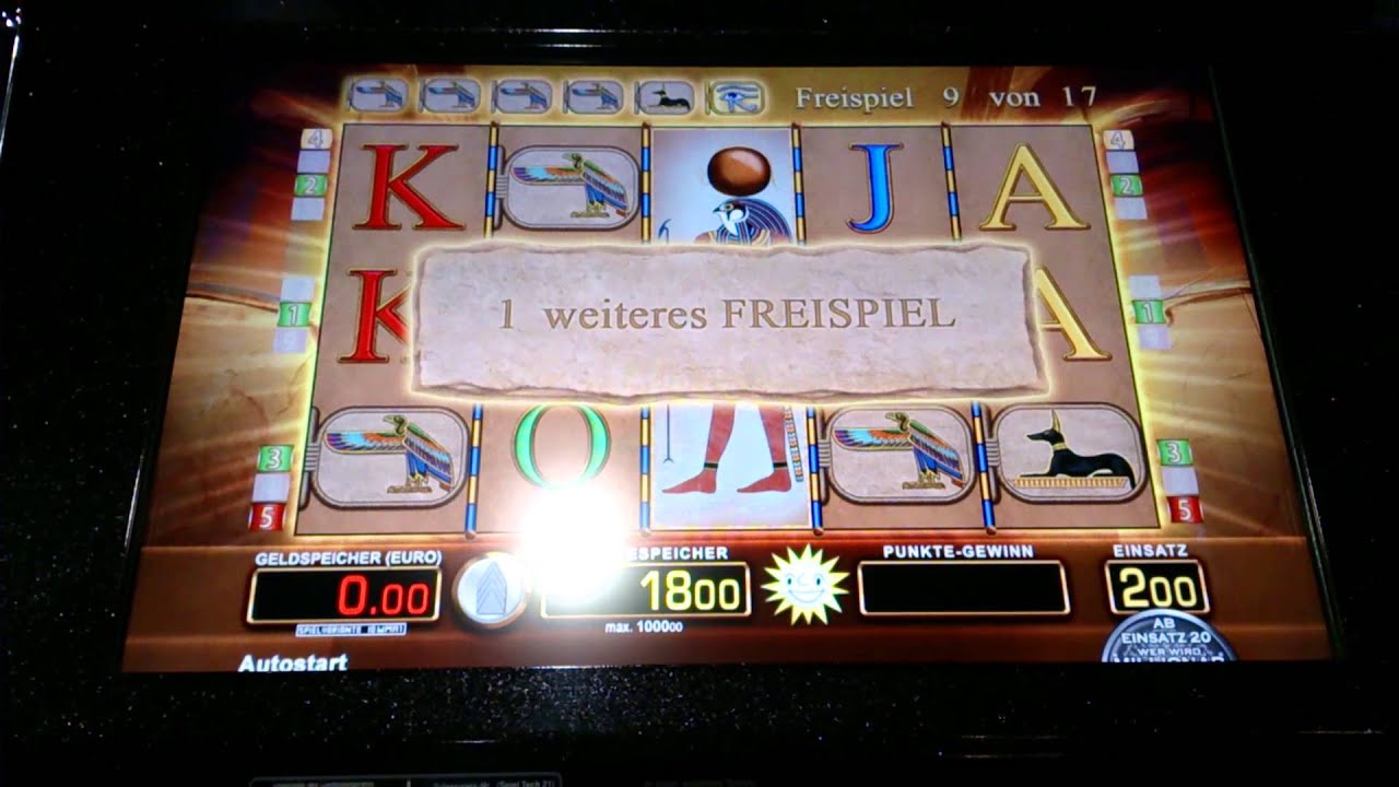 Merkur - Eye of Horus 2€ Freispiel + AG´s !