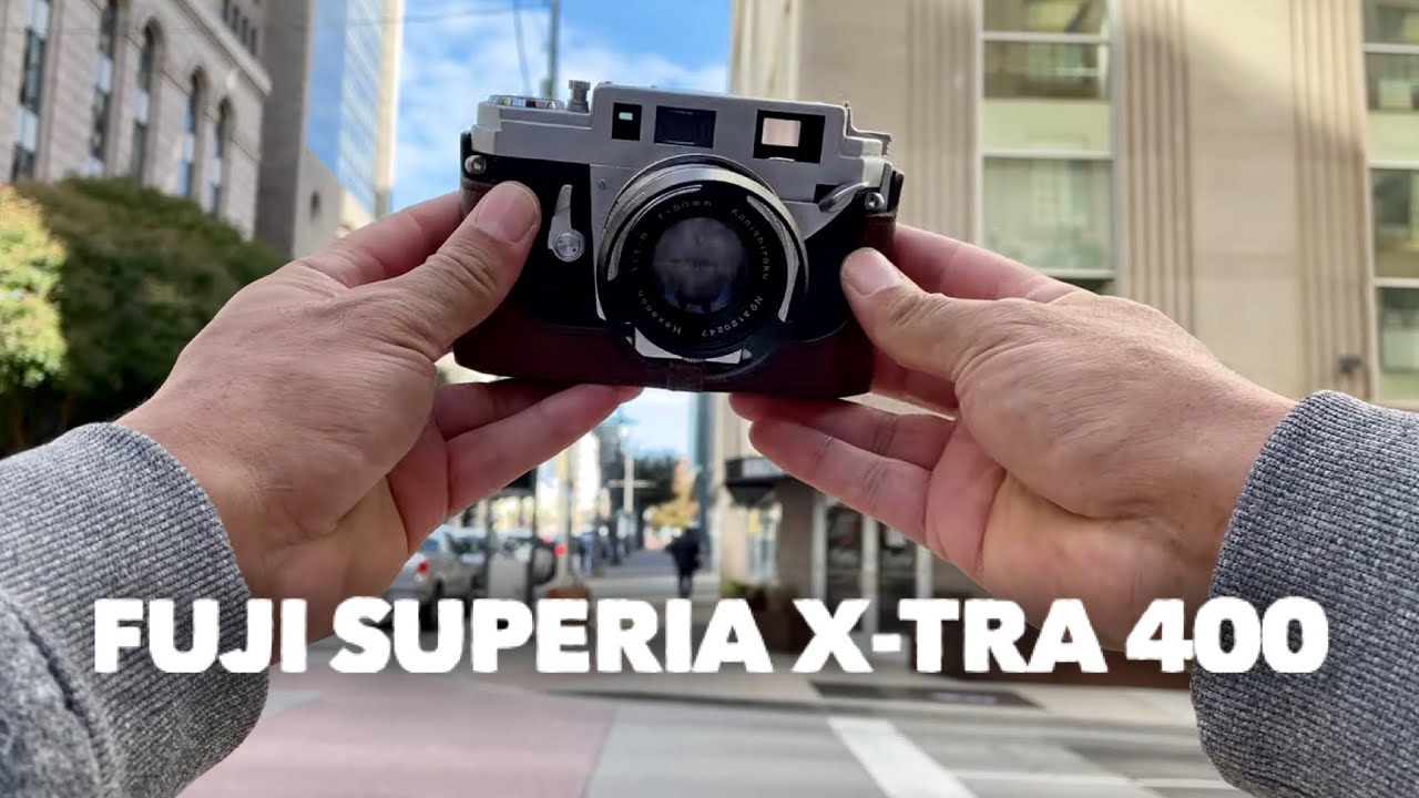 35mm Street Photography With The Konica IIIA & Fuji Superia X-Tra 400