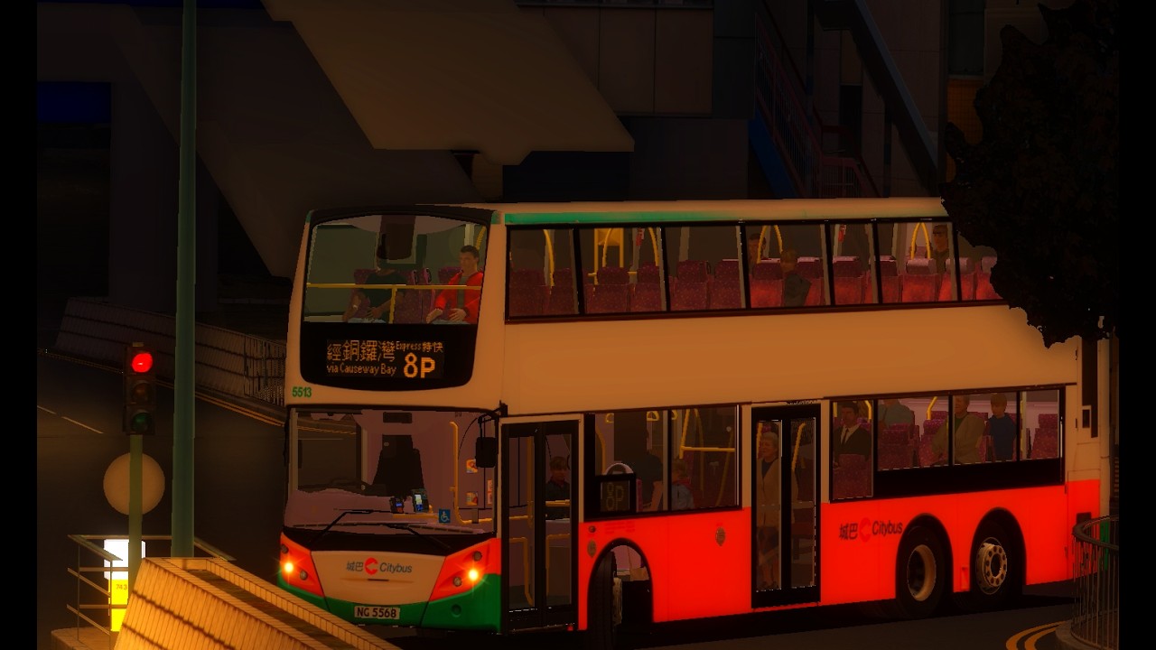 [5513要退役了]OMSI 2 8P 小西灣(藍灣半島)Siu Sai Wan(Island Resort) - 灣仔(北)Wan Chai(North)