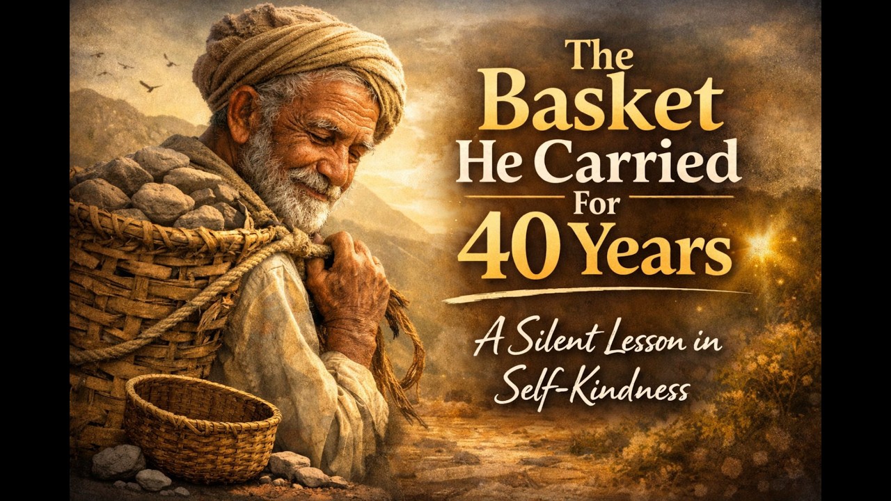 The Basket He Carried For 40 Years - A Silent Lesson in Self-Kindness