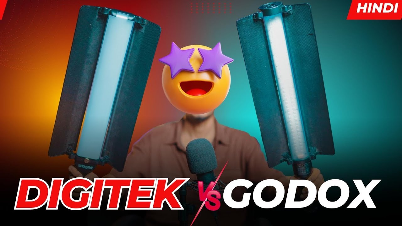 Which One is The Best RGB Stick Light For You in Hindi | Godox LC500r Vs Digitek | Ajay K Meena