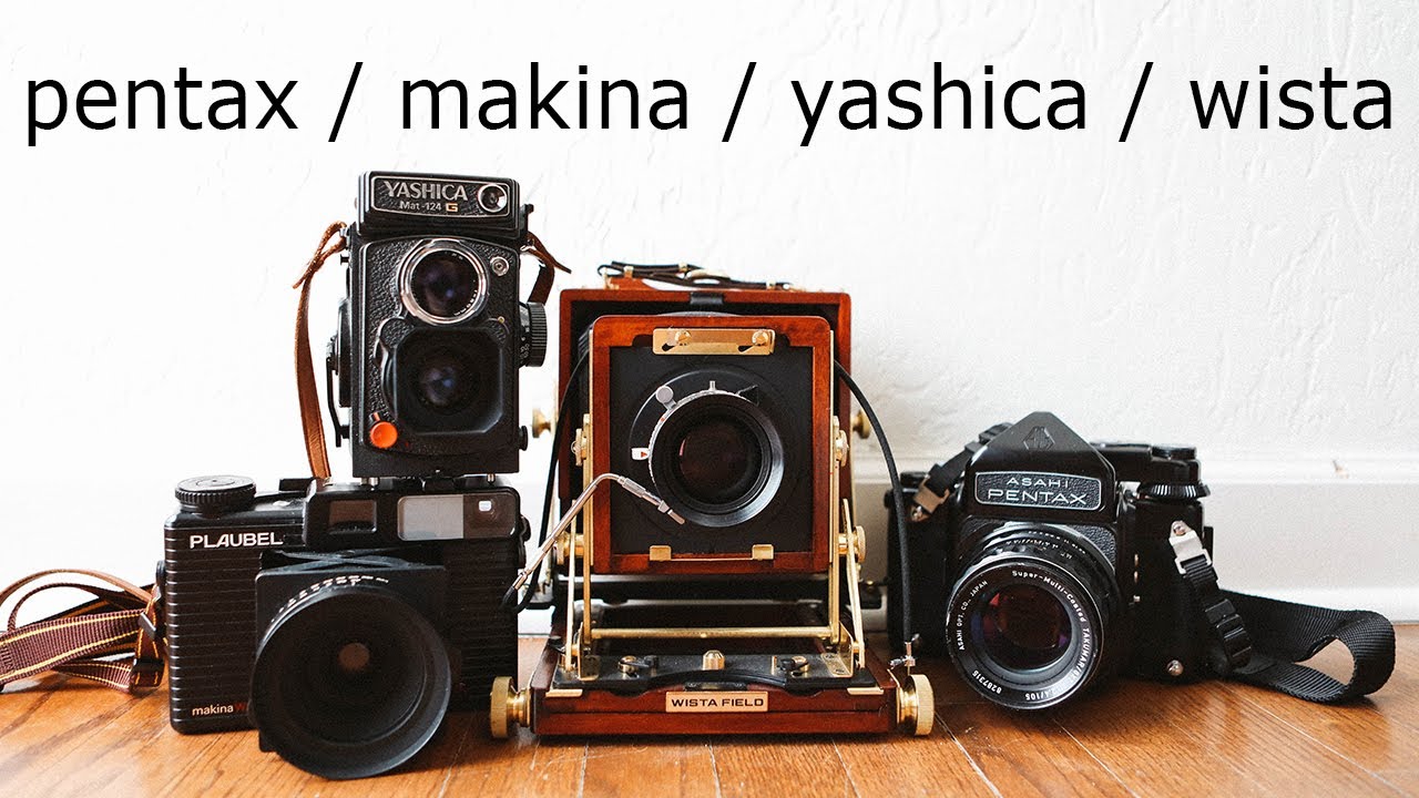 Pentax 6x7, Plaubel Makina W67, Yashica Mat124G, Wista Field DX || Film Cameras - Part 2