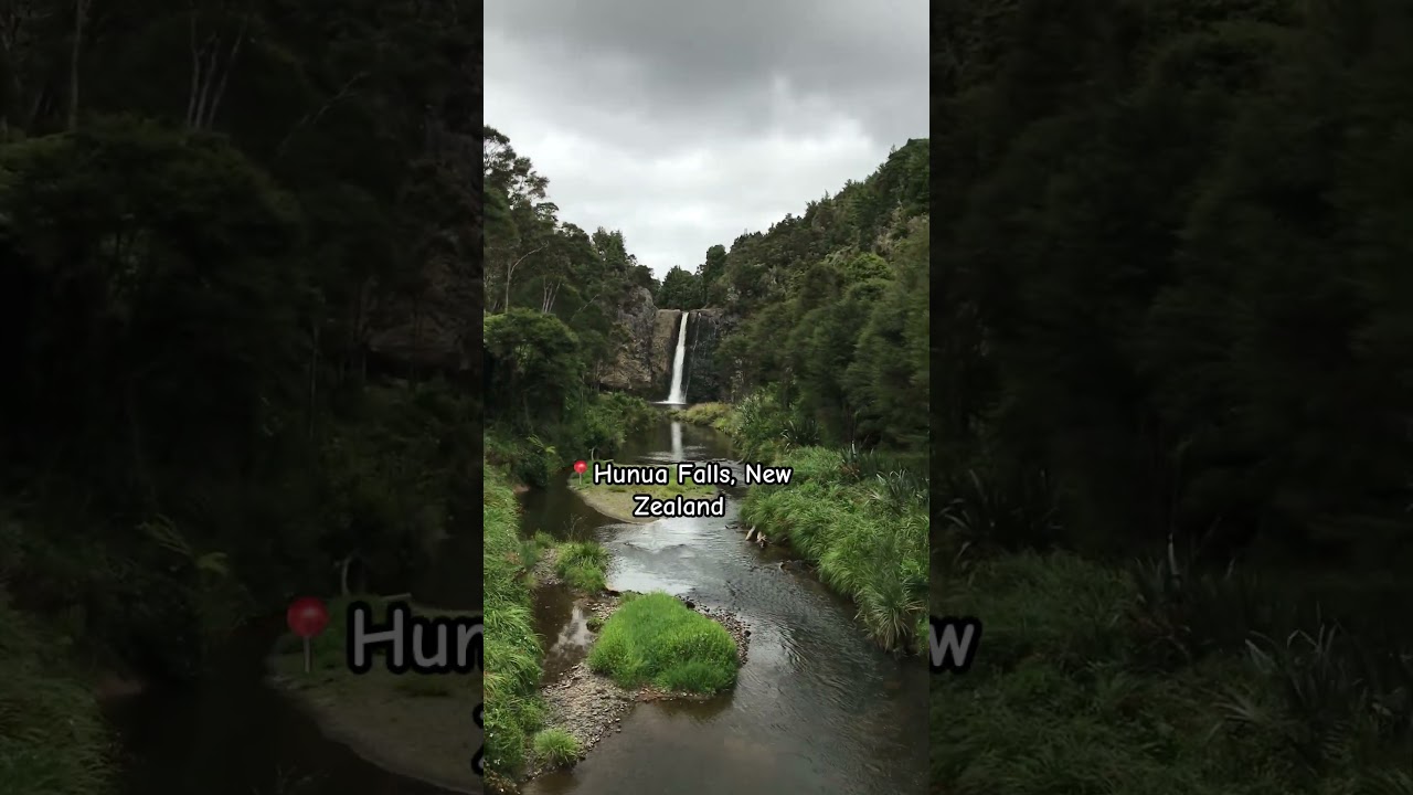 One of the beautiful places to visit in Auckland: Hunua Falls 