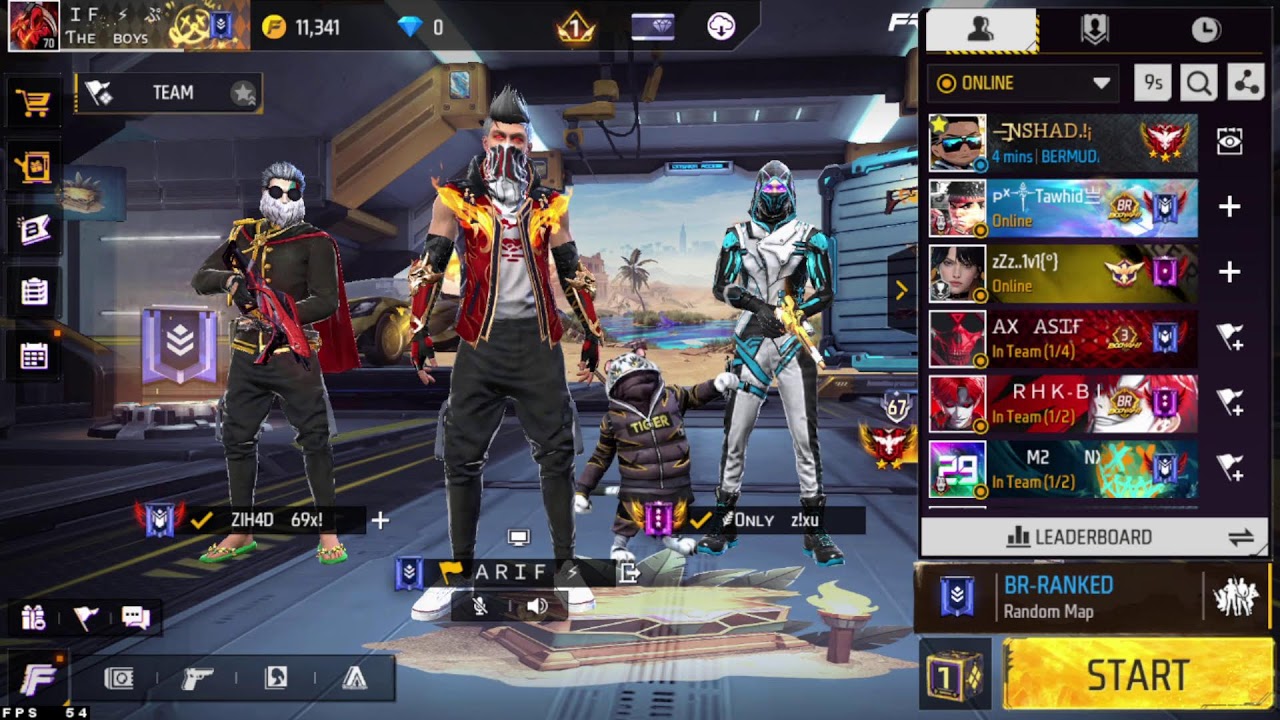 BR-RUSH #FREEFIRE