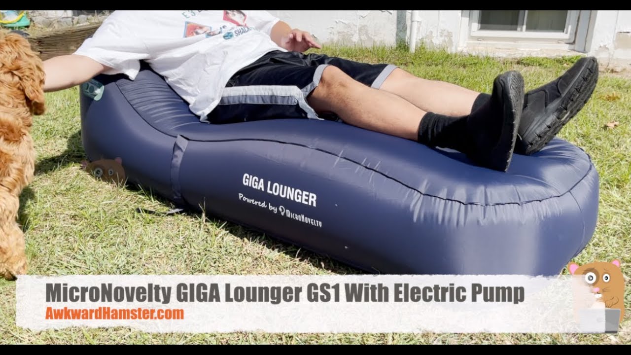 MicroNovelty GIGA Lounger GS1 With Electric Pump