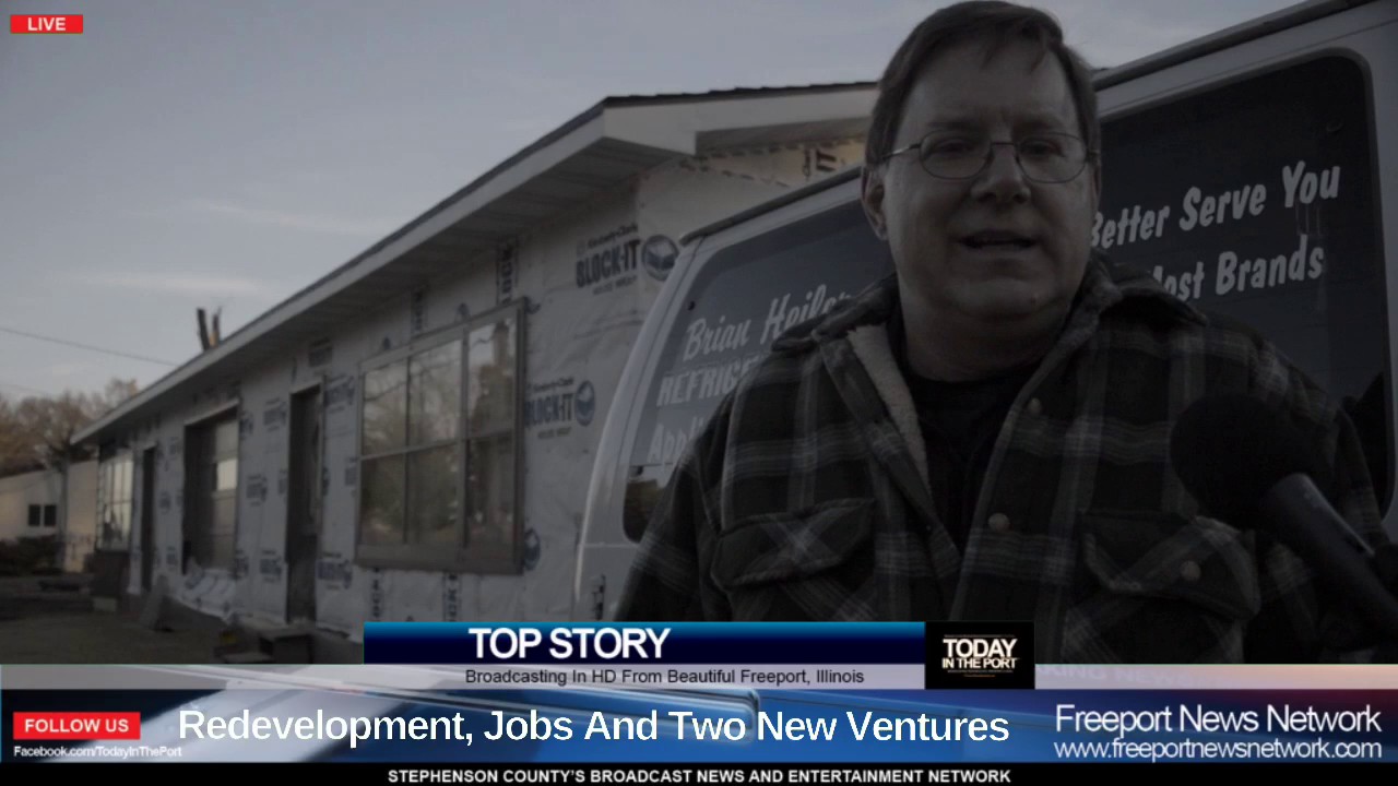 Brian Heiler Redevelops Decades Old Building  - Brings Jobs and Two New Ventures