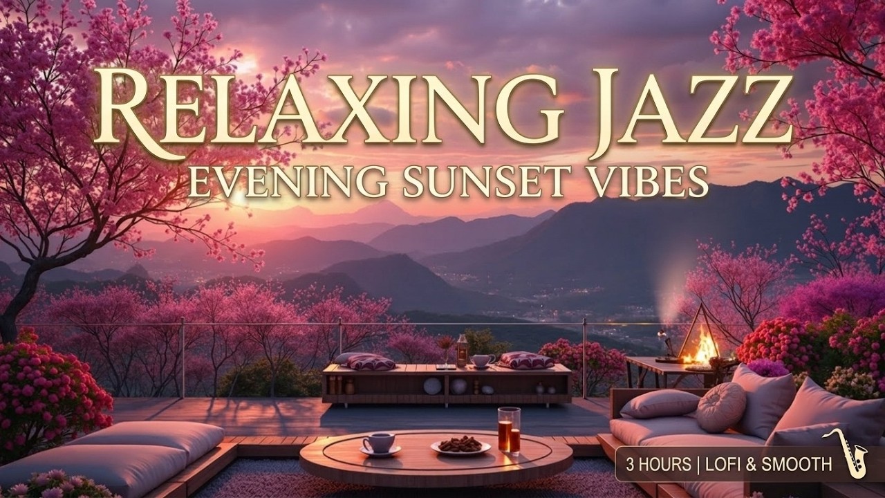 Гладкий джаз и расслабляющая музыка - джаз для кафе, работы и учебы