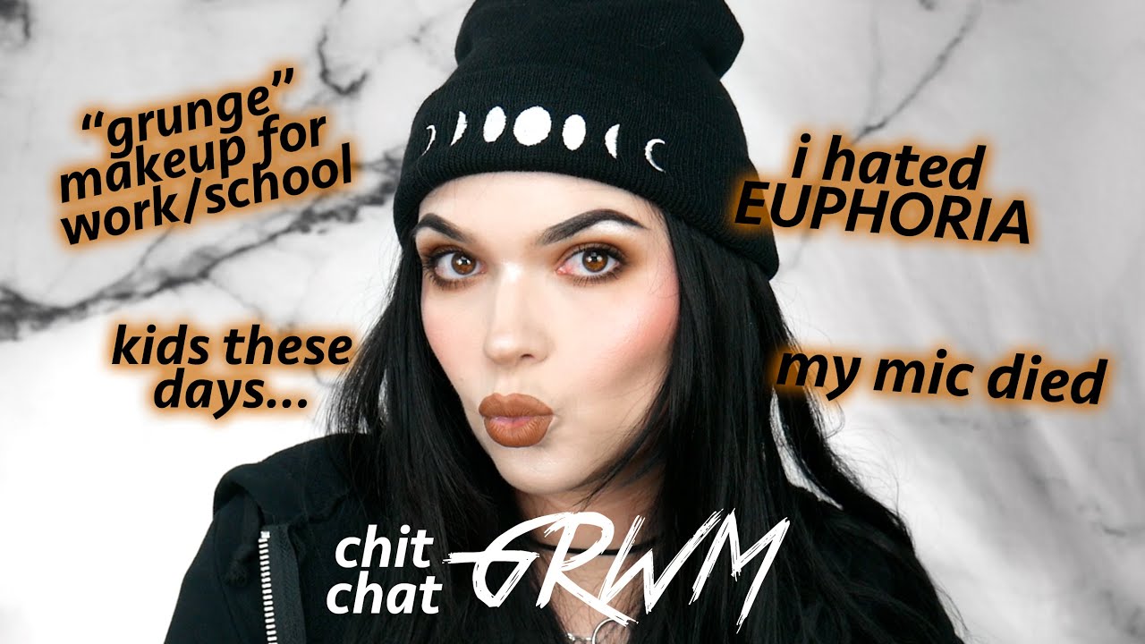 wearable fall grunge grwm (+ reminiscing about school & then it gets kinda deep lol)
