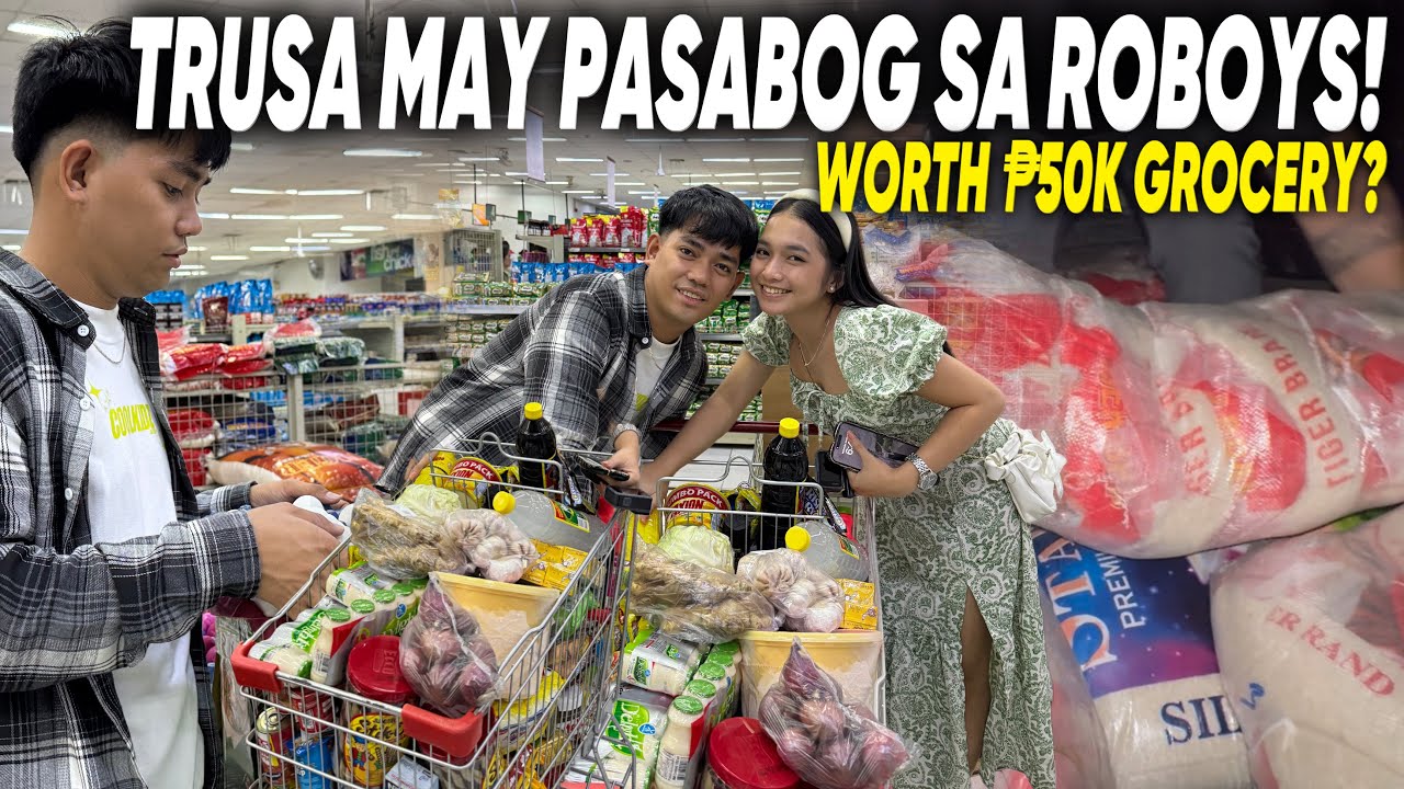 TRUSA PINAG-GROCERY ANG ROBOYS!