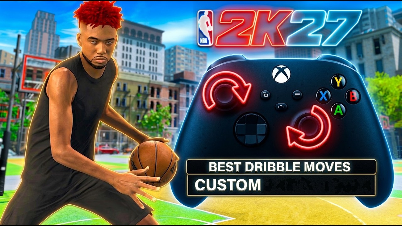 BEST DRIBBLE MOVES + DRIBBLE TUTORIAL ON NBA2K27! HOW TO DRIBBLE + GET OPEN WITH THE FASTEST MOVES!