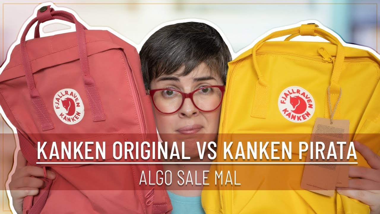 FJALLRAVEN KANKEN ORIGINAL vs COPIA | ALGO SALE MAL