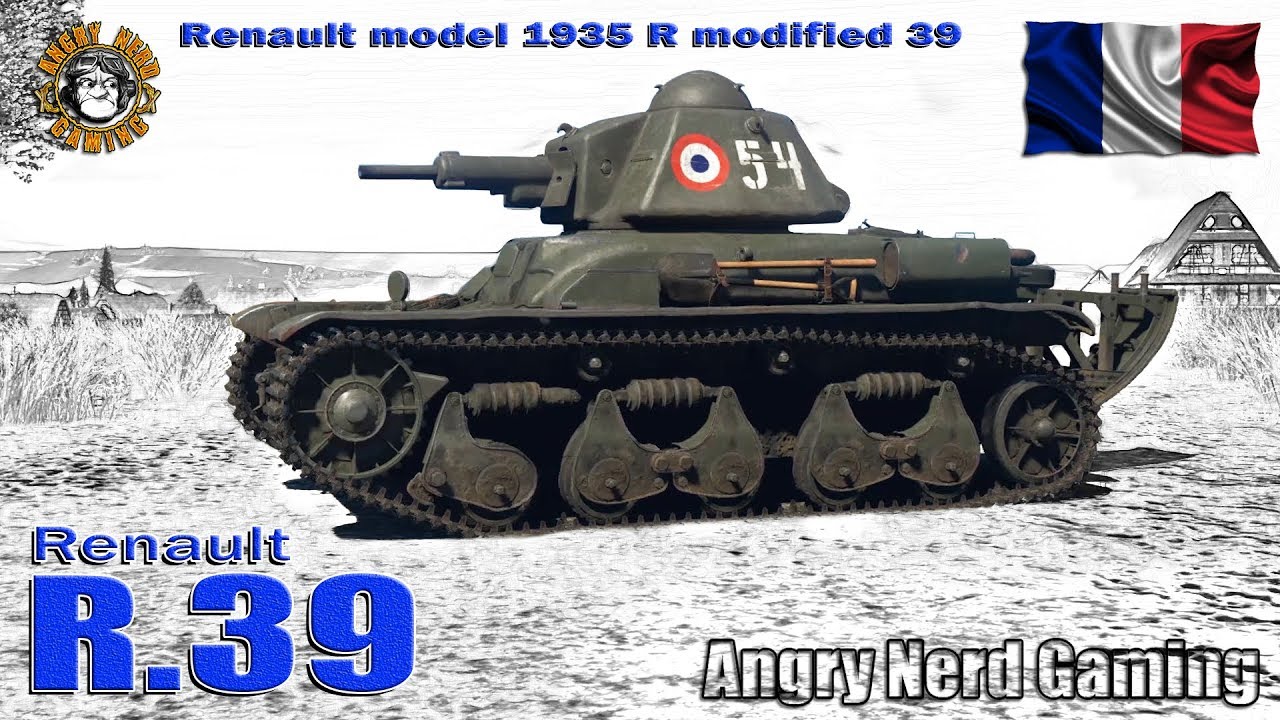 War Thunder: H.39, Char léger d’accompagnement 1939 R, French, Tier-1, Light Tank