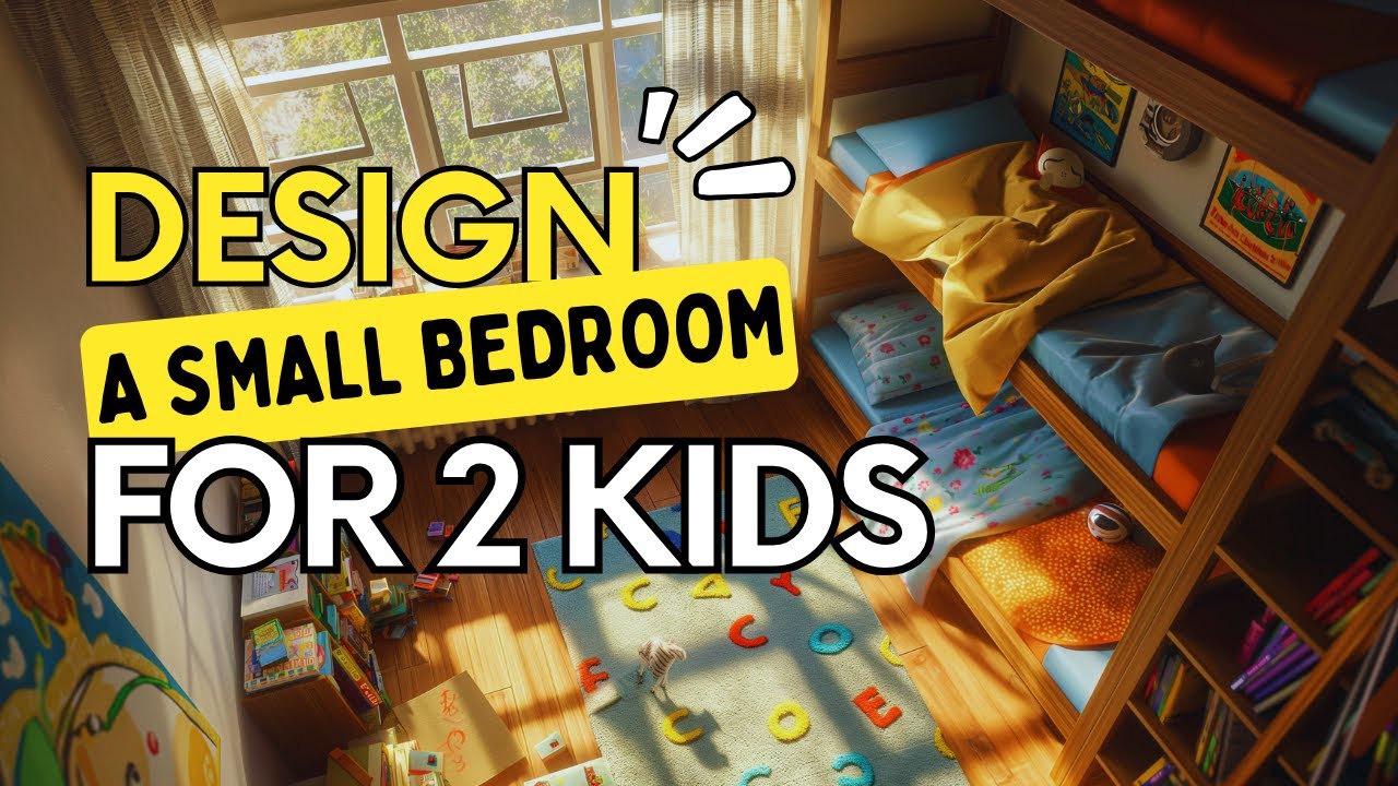 How to Design for 2 Kids in a Small Bedroom?