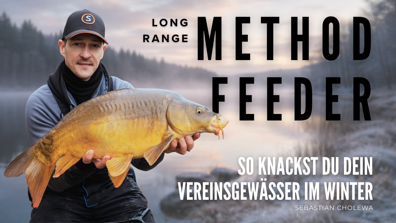 Method Feeder Long Range - So knackst du dein Vereinsgewässer im Winter
