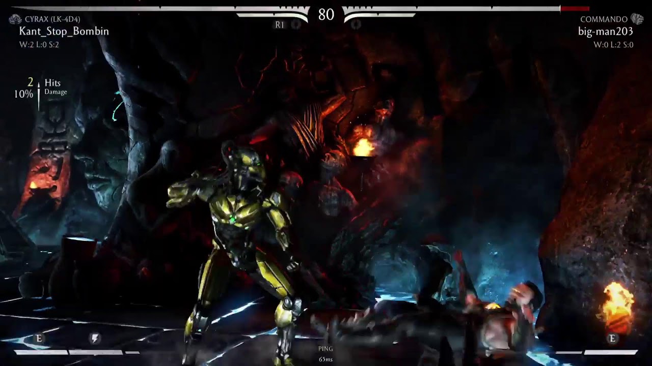 Play Some MK wit Me😁💯👍🔥👌CYRAX +The Best Fights 🥳 and Gears of War