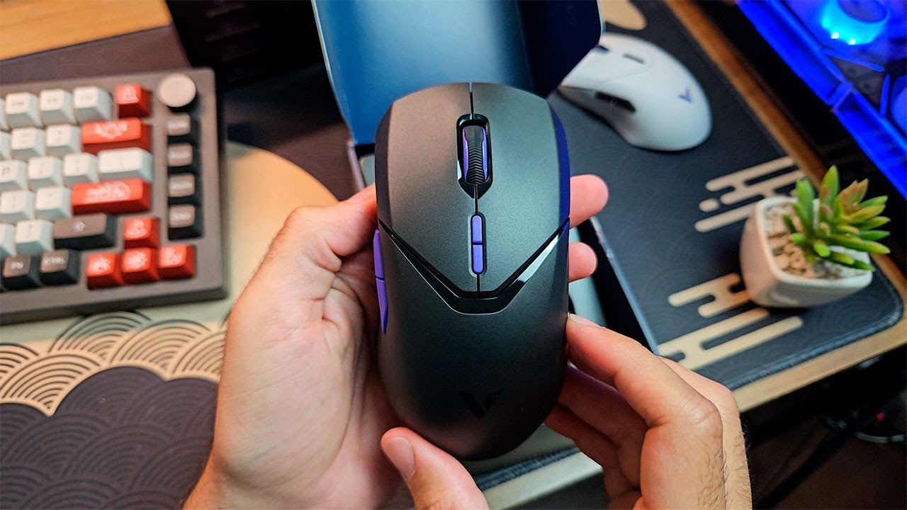 Mouse Leve Wireless Com O Melhor Sensor do Mercado | Rapoo VT9 Pro