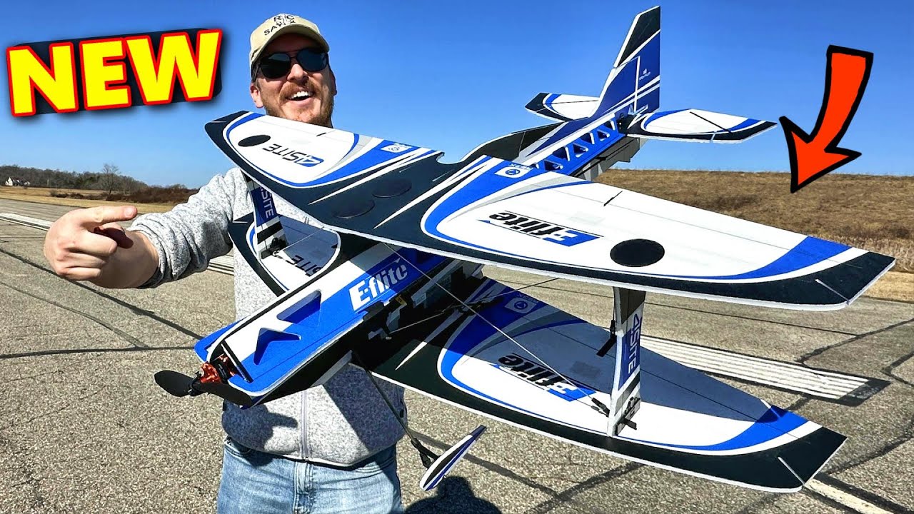 BRAND NEW!!! E-flite 4-Site 3D Flat Foamy RC Airplane