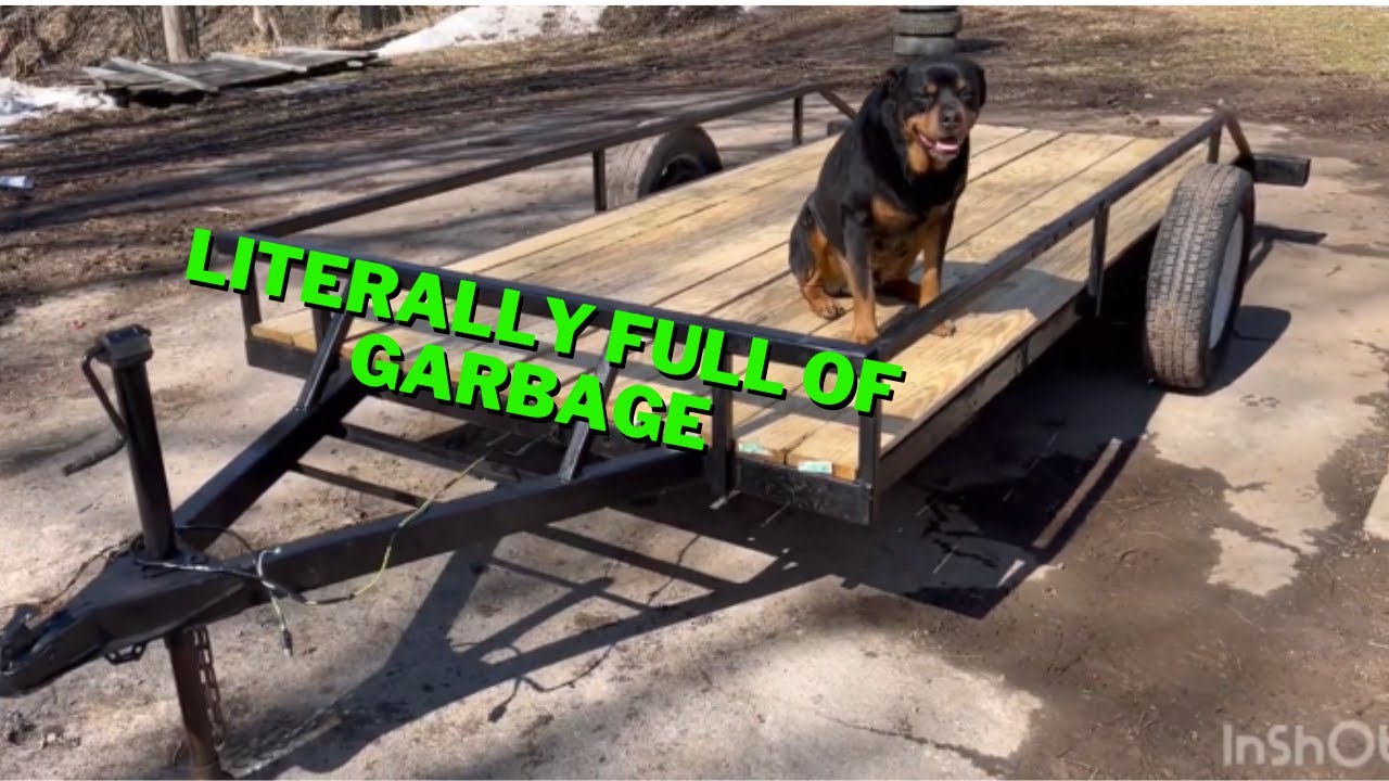 I bought a trailer full of garbage and fixed it