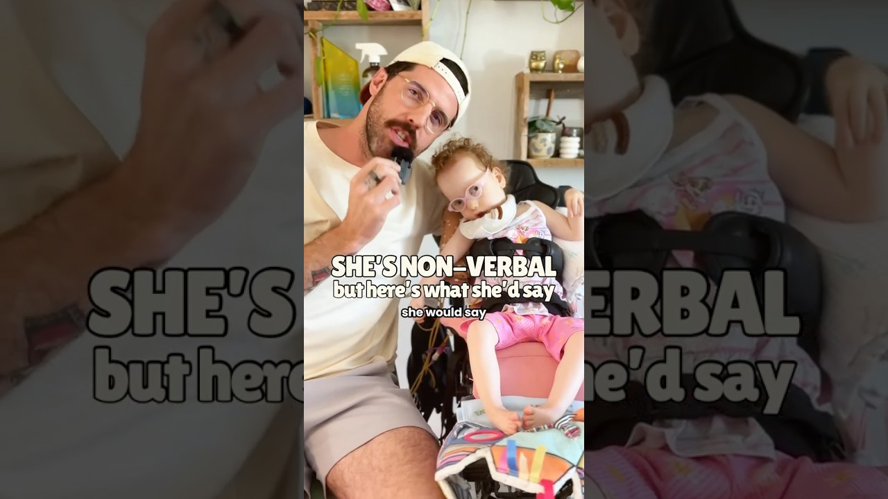 Non-verbal&hellip; but the attitude is LOUD. #specialneedsparenting #nonverbal #dadlife