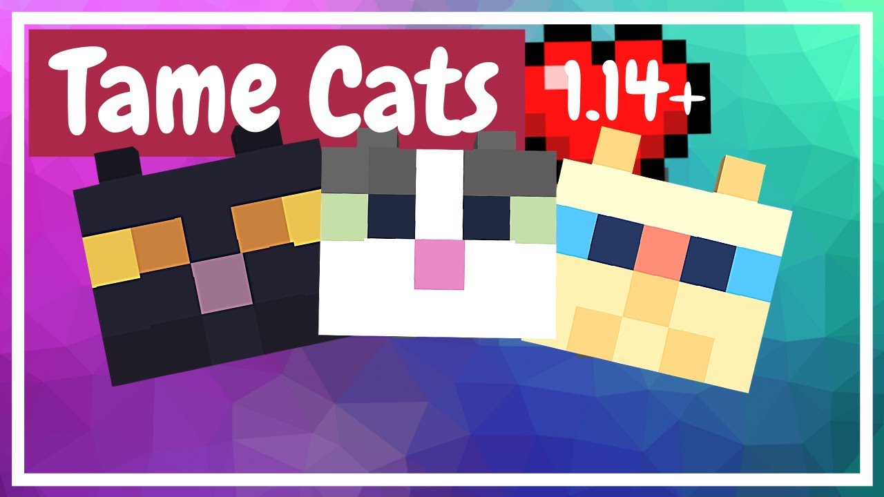 How To Tame Cats in 1.14 and later - Minecraft Tutorial