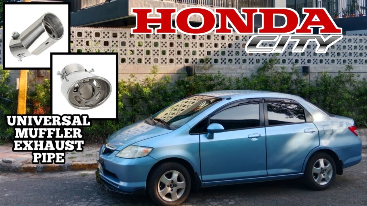UNIVERSAL CAR EXHAUST PIPE/MUFFLER TIP (AESTHETIC LOOK) | HONDA CITY IDSI