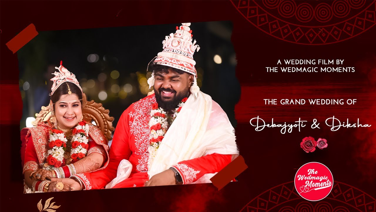 Best Cinematic Wedding Video | Debojyoti weds Diksha | Plam Village Resort | The Wedmagic Moments