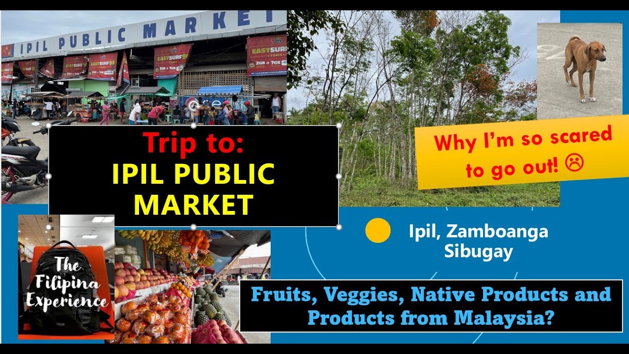Ipil Public Market: Fruits, Vegetables, Native Products and Products from Malaysia! [ZAMBO SIBUGAY]
