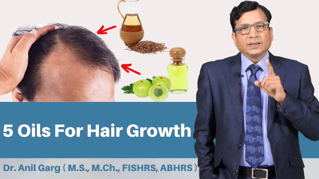 5 Oils For Hair Growth | Hair Oil For Healthy Long And Strong Hair | Homemade Oil | Dr. Anil Garg