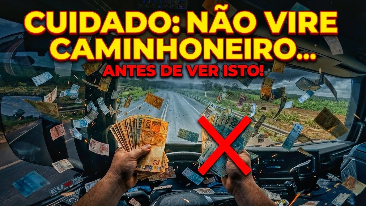 QUAL O SALÁRIO DE UM CAMINHONEIRO? A VERDADE QUE NÃO CONTAM!