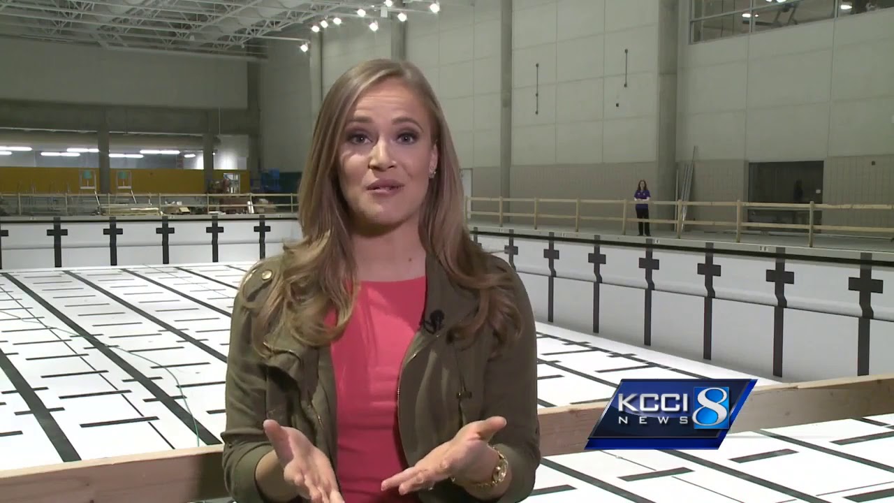 Years after construction began, crews begin filling Olympic pool