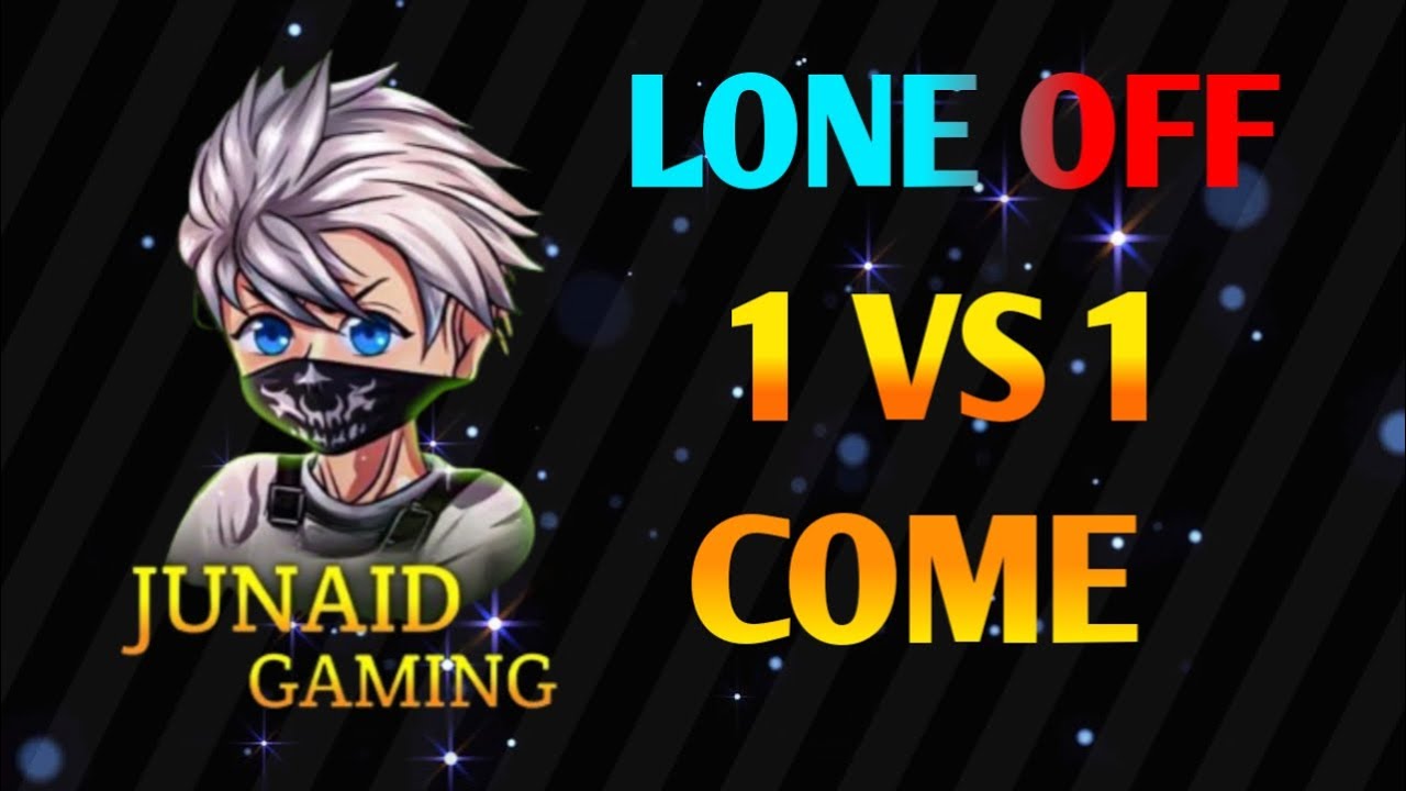 Live streaming of MR JUNAID GAMING Lone off 1 vs 1 and id reaction ❤️
