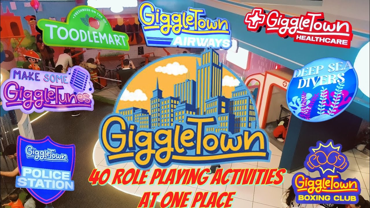 Giggle Town... Best Place For Kids To Play in Karachi
