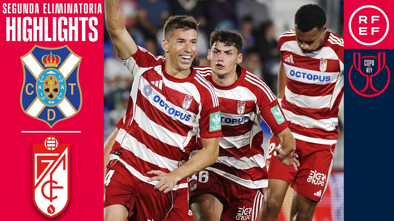 Resumen #CopaDelReyMAPFRE | CD Tenerife 0-1 Granada CF | Segunda Eliminatoria | Temp. 2025/26